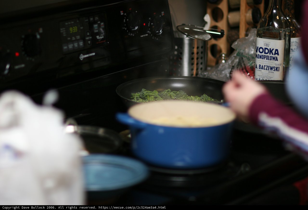 Cooking up a storm