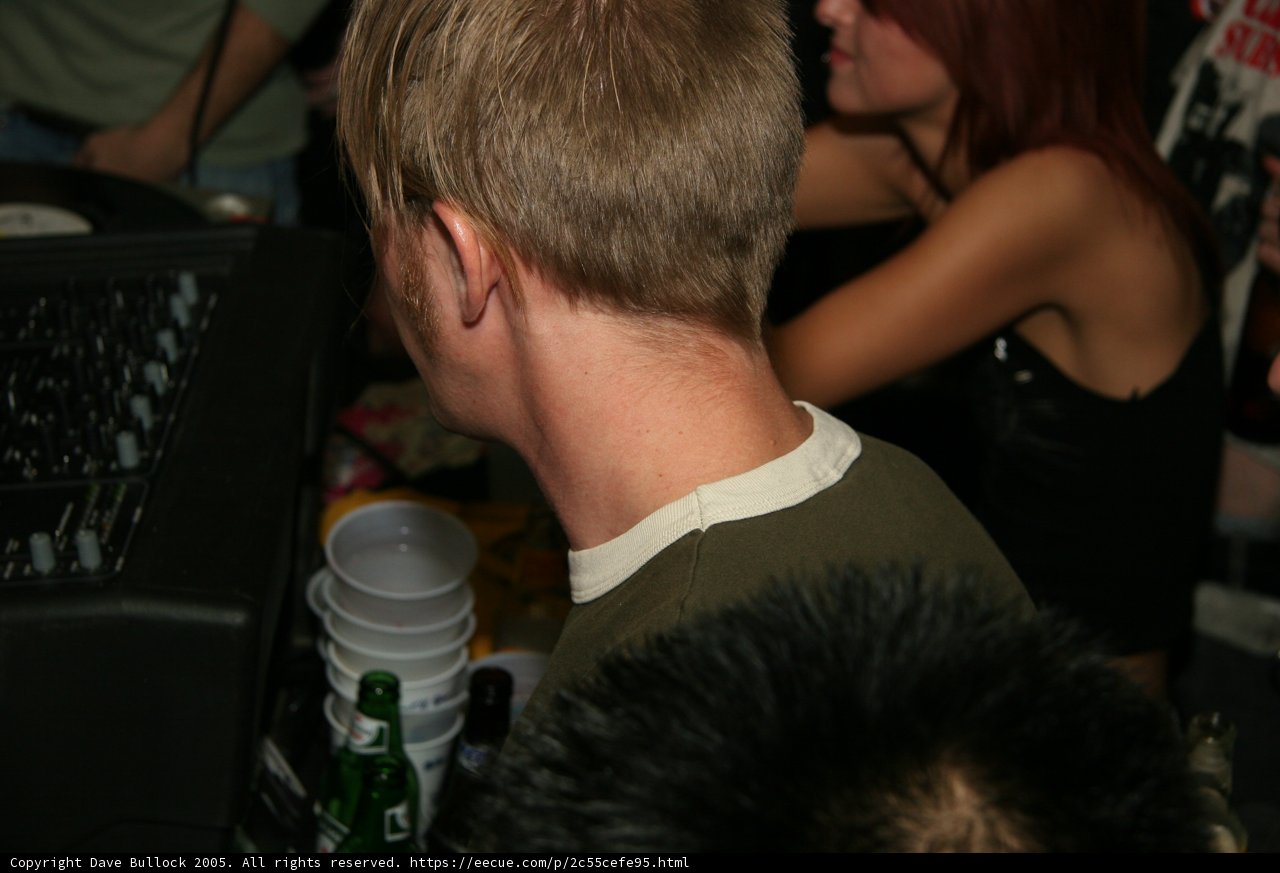 Green Shirt in the Pub