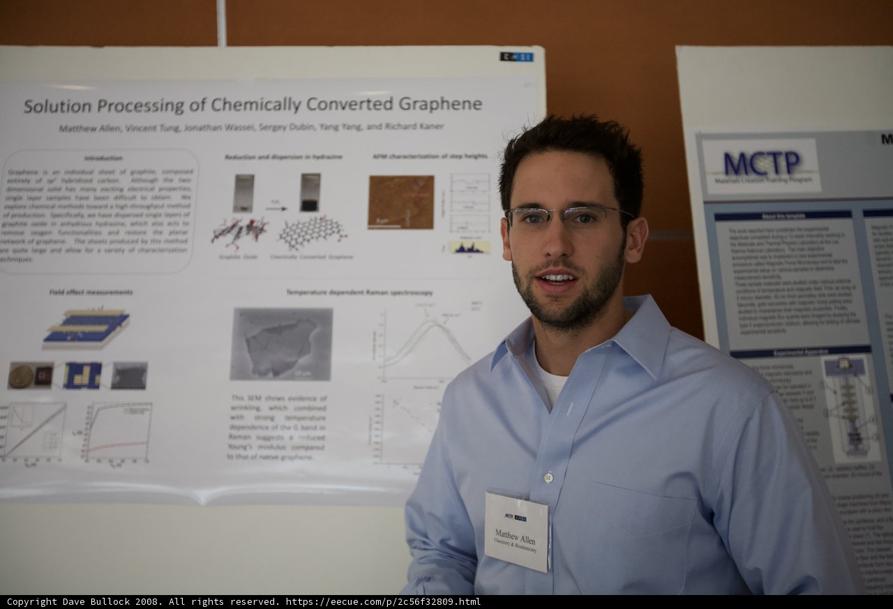 Presenting Graphene Research at UCLA