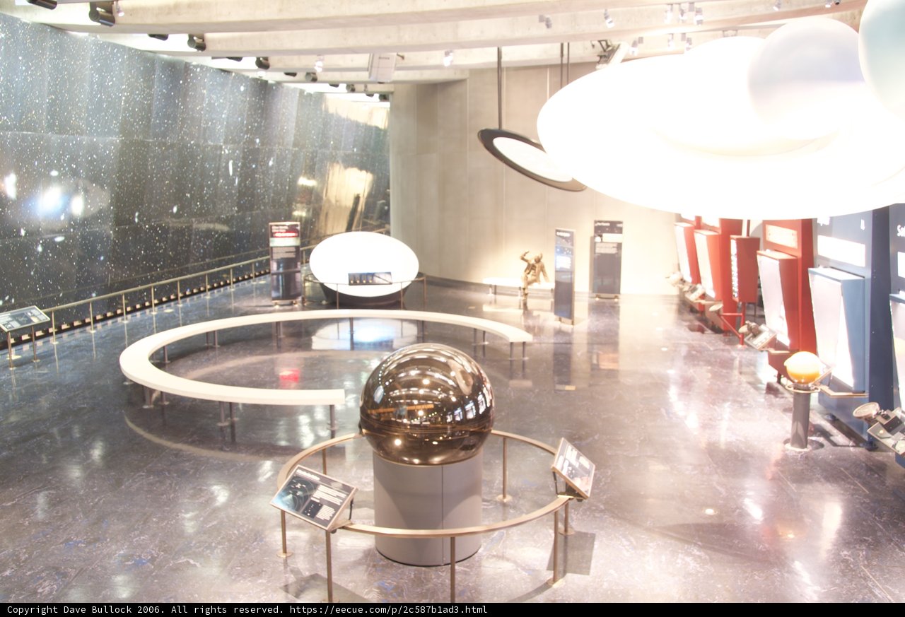 The Sphere in the Foyer of the Museum
