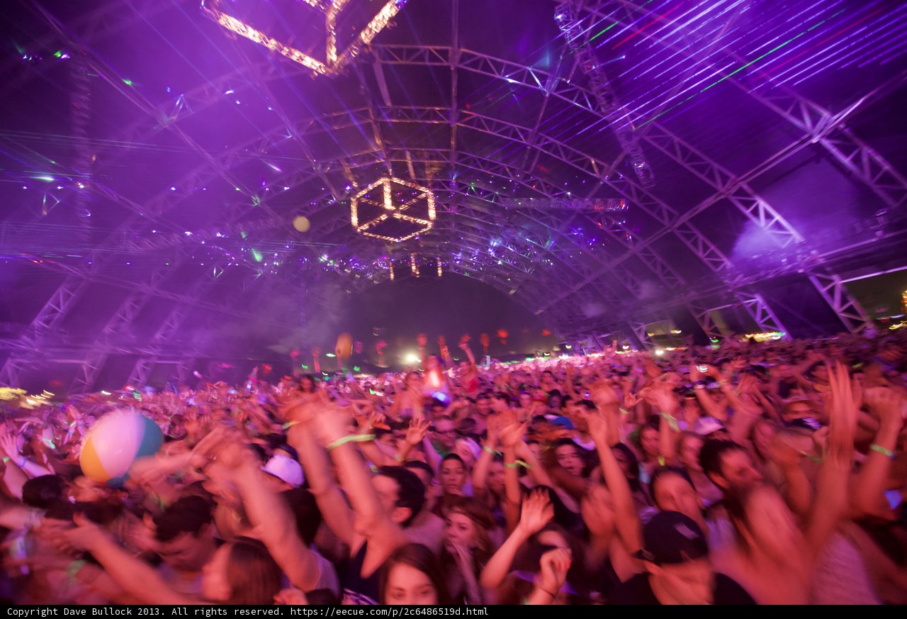 Urban Concert Crowd