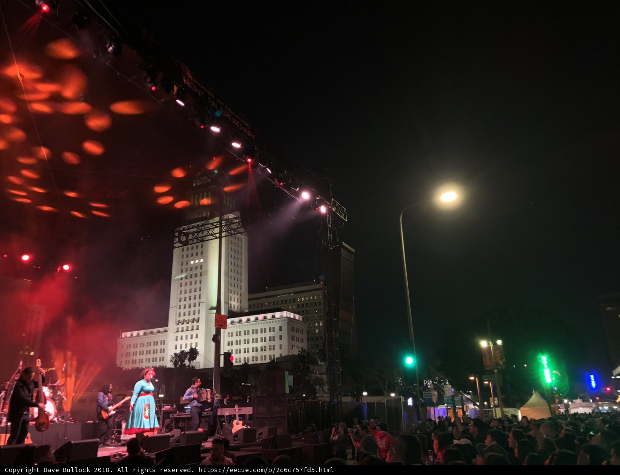 Electric Night: Rock Concert under the Urban Skyline