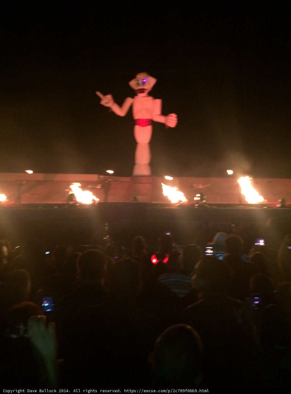 The Fiery Showman: A Stunning Performance at the Fort Marcy Ballpark