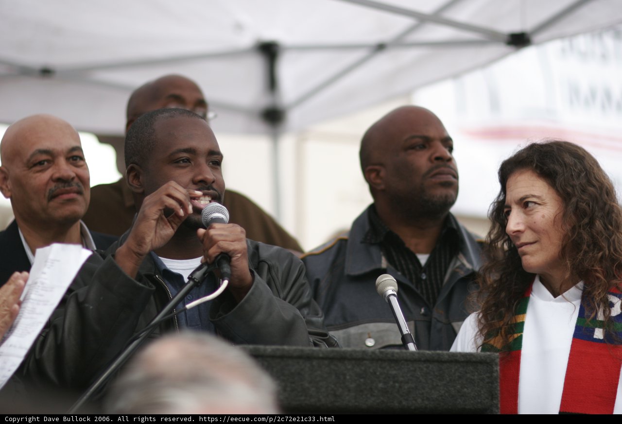Addressing the Crowd