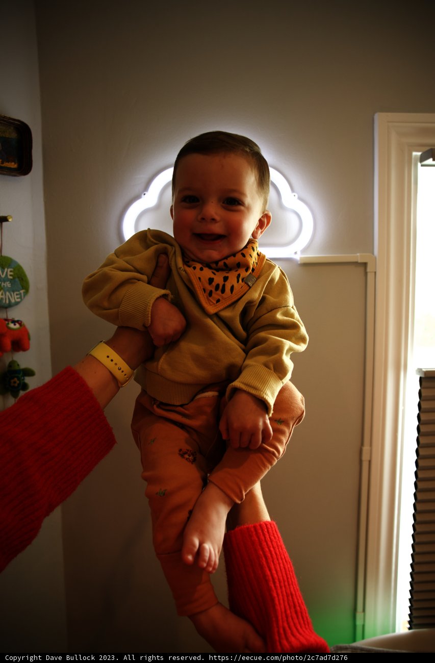Warm Embrace: Baby Wesley at 11 Months