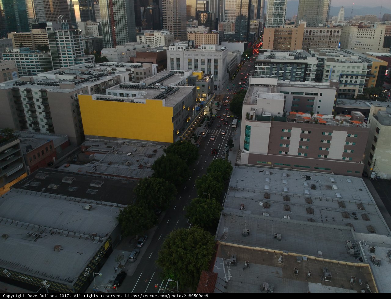 Stunning Aerial View of Urban Metropolis