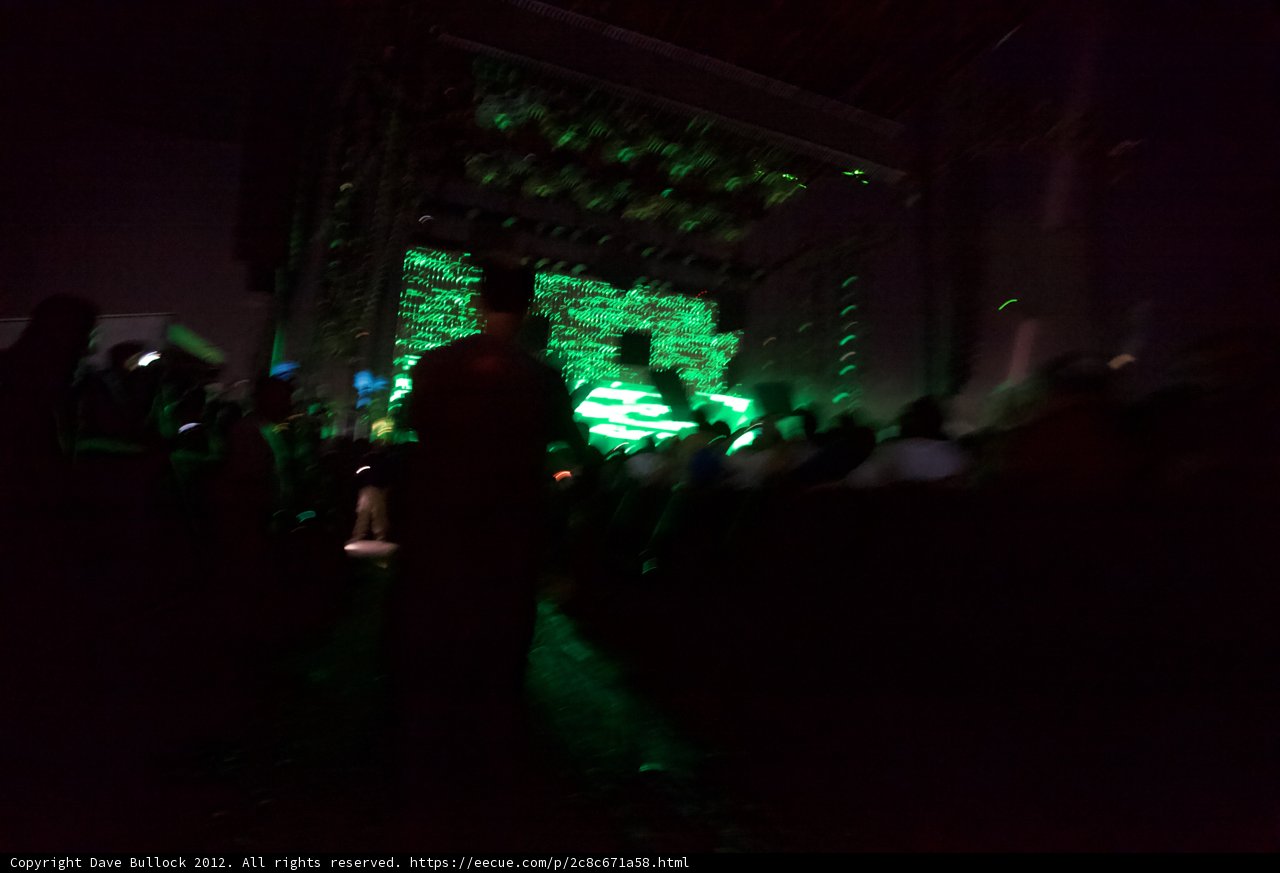 Green Neon Crowd