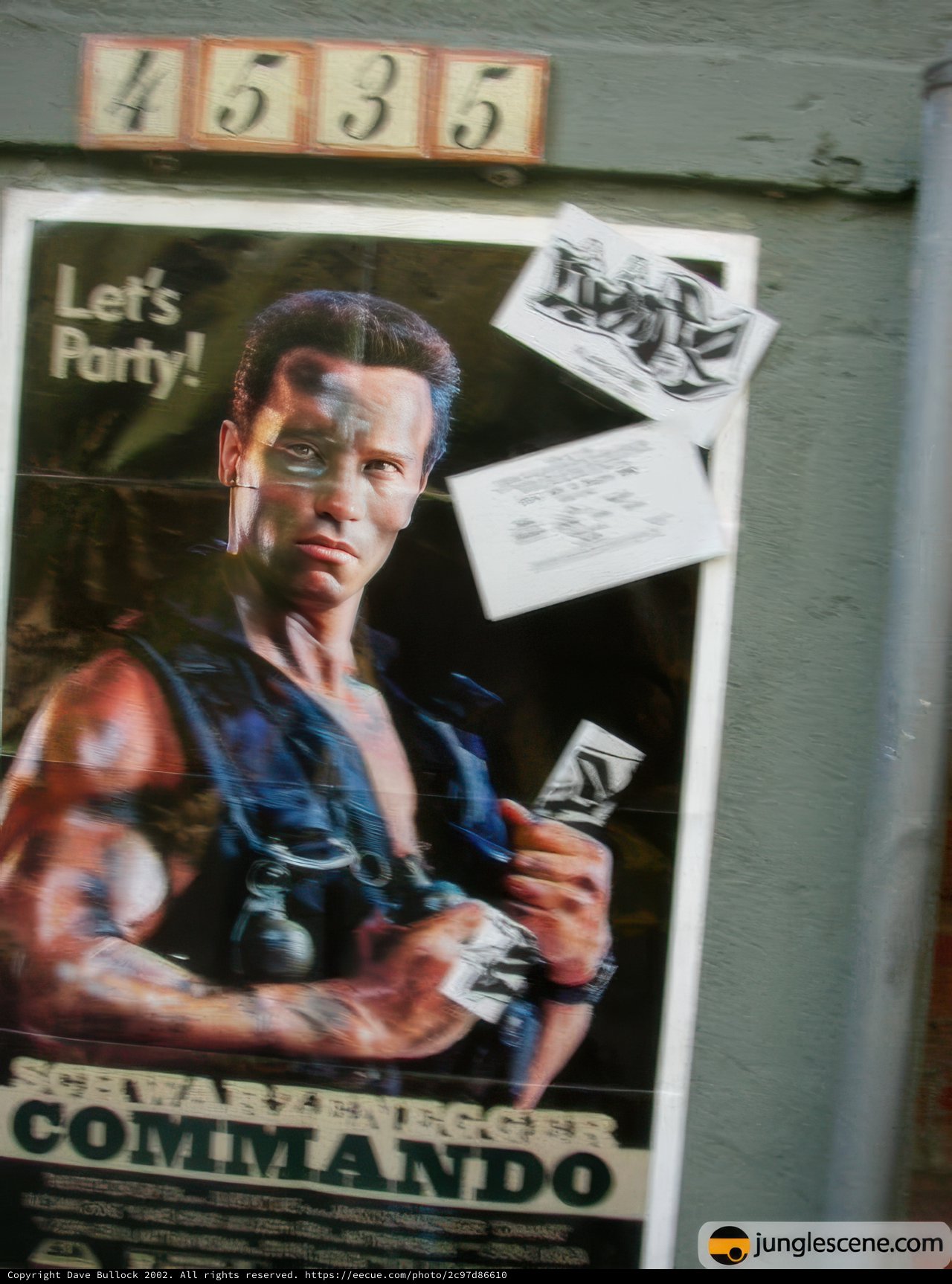 Arnold Schwarzenegger Poses with Gun in Edgy Advertisement Poster
