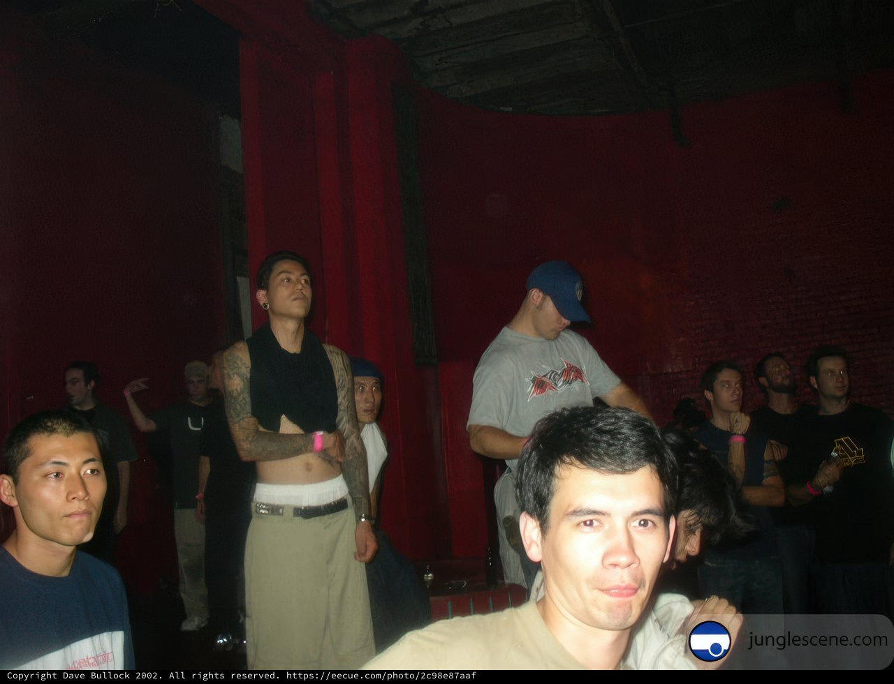 Group of friends enjoying a night out at the club