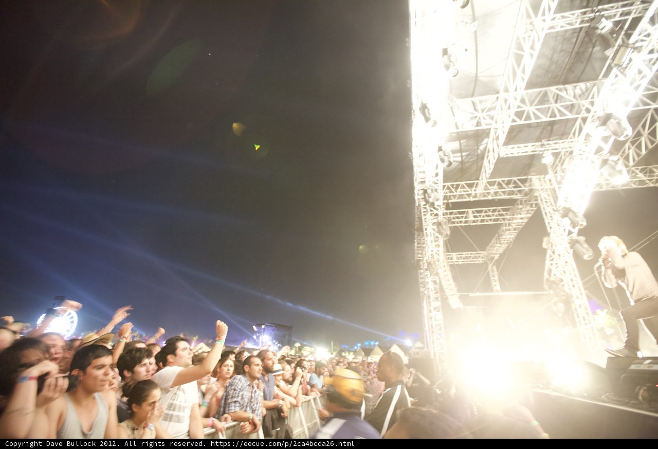Rocking Out Under The Lights