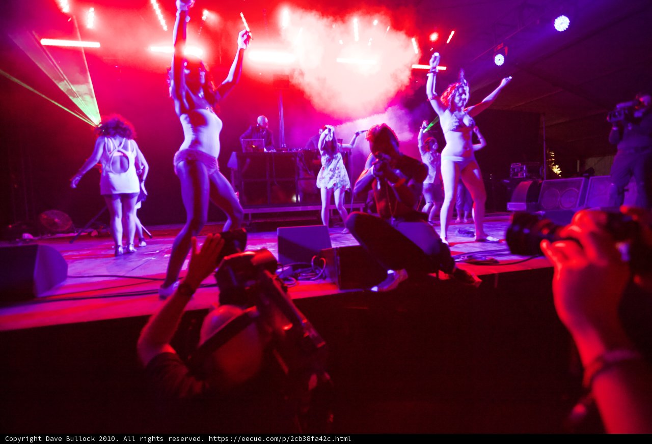 Red Spotlight Dance