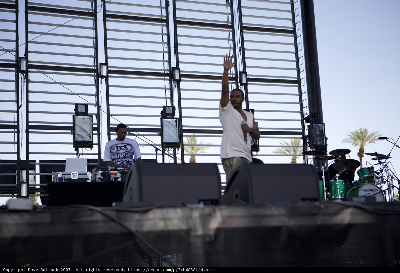 Pharoahe Monch Rocks Coachella Stage