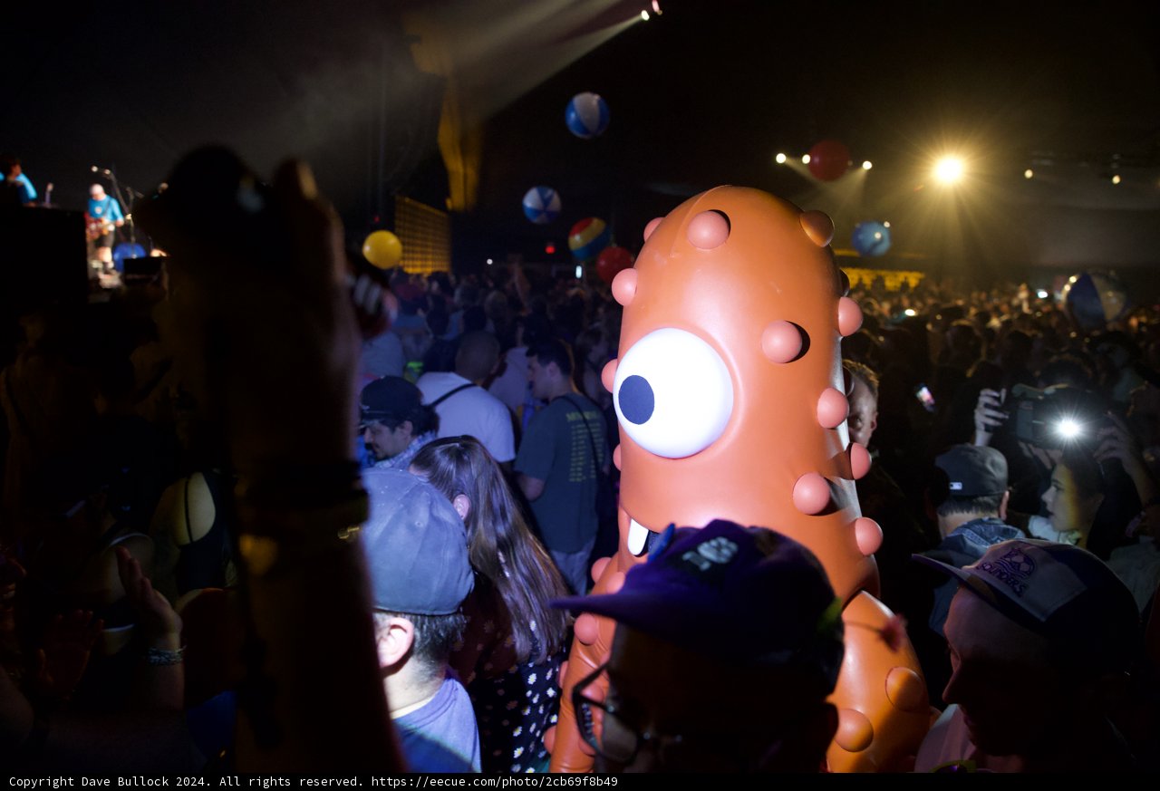 Illuminated Chaos: A Night at Coachella 2024