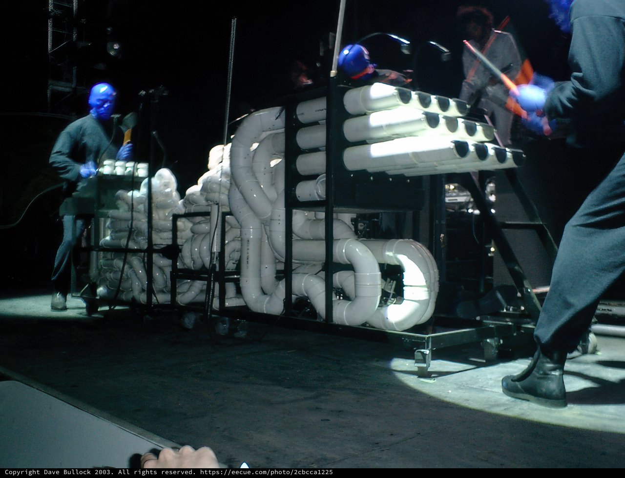 Blue Man Group Shines on Coachella Stage