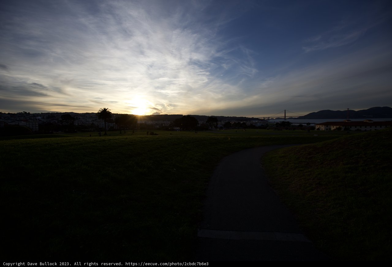 The Stroll to Dusk: An Otherworldly Perspective