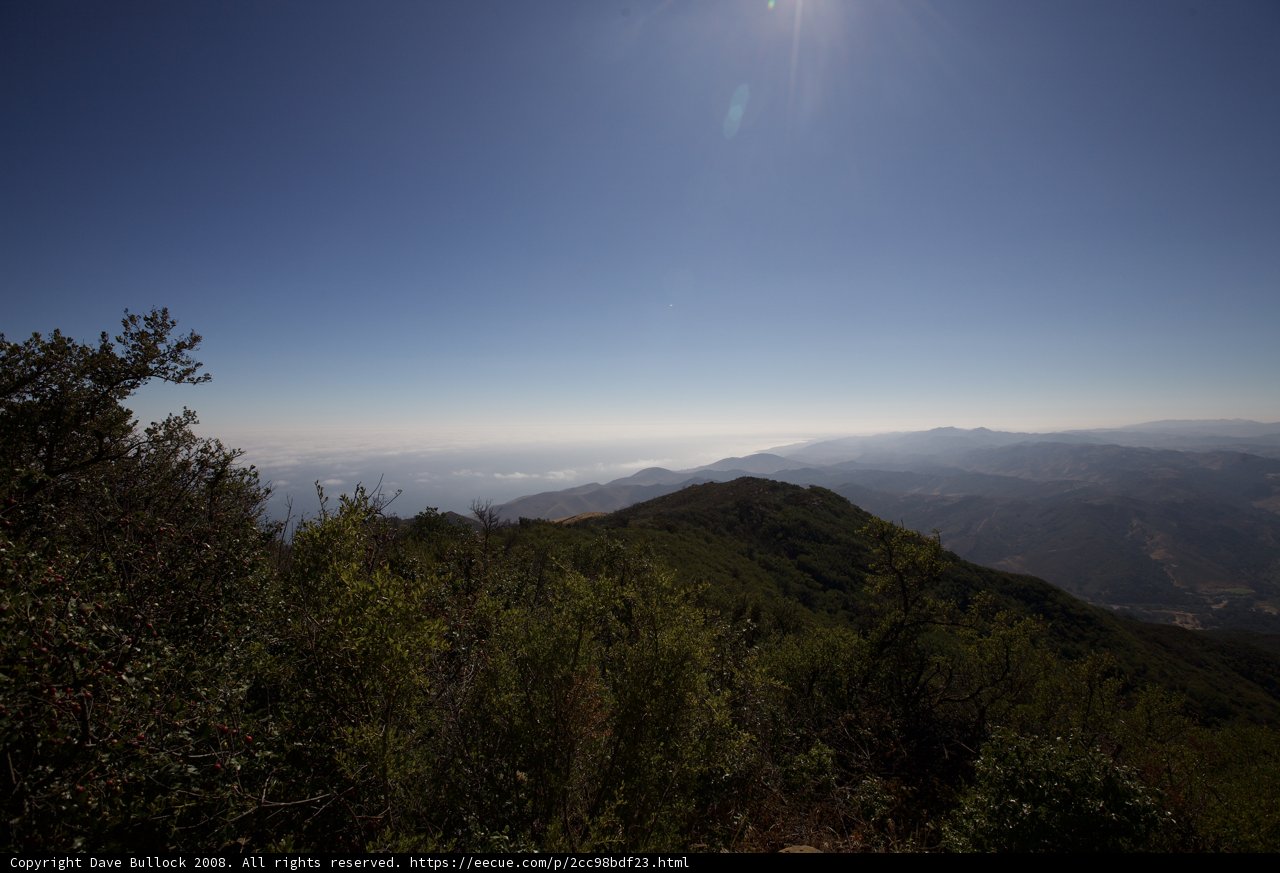 Majestic Sunrise over the Gaviota Peak