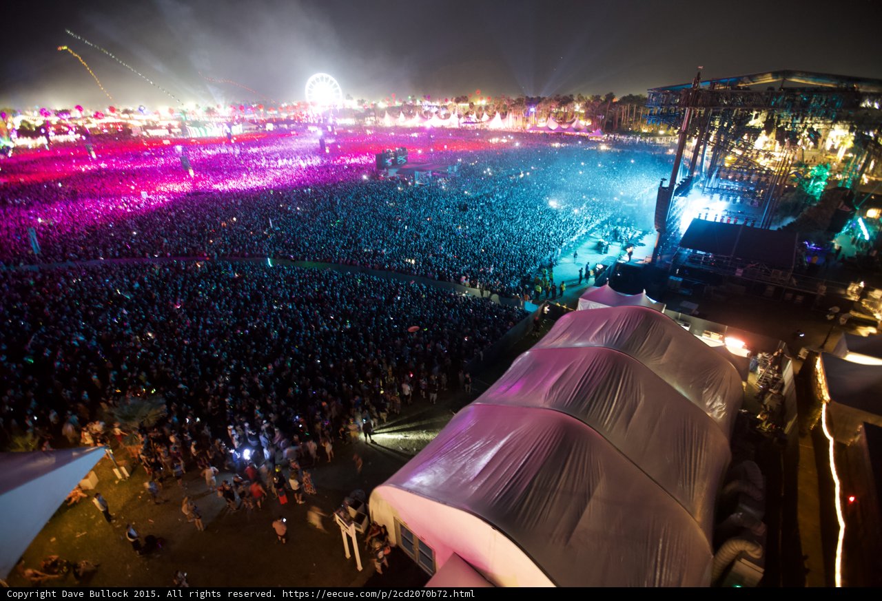 A Sea of Lights: Music Festival Madness