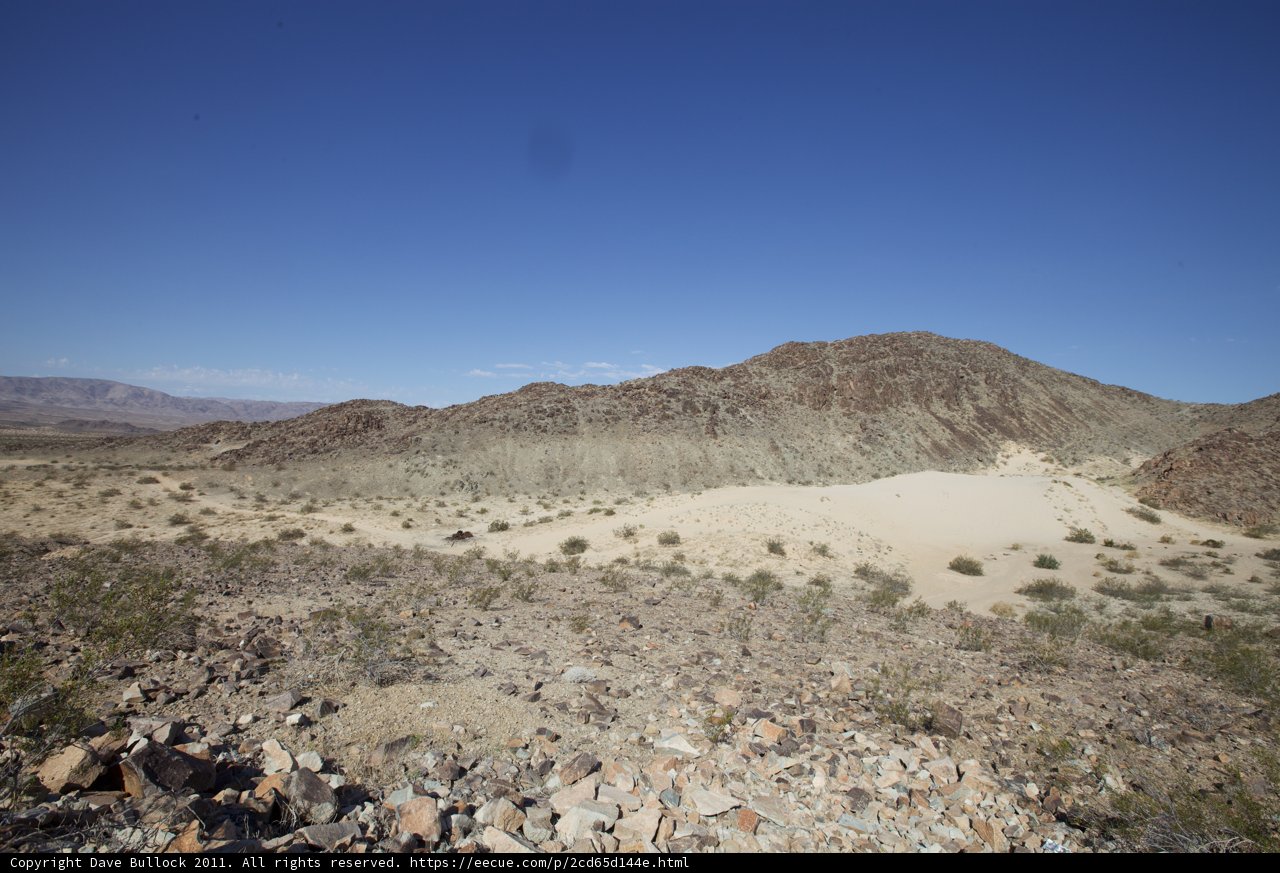 Majestic Mountain View in the Desert