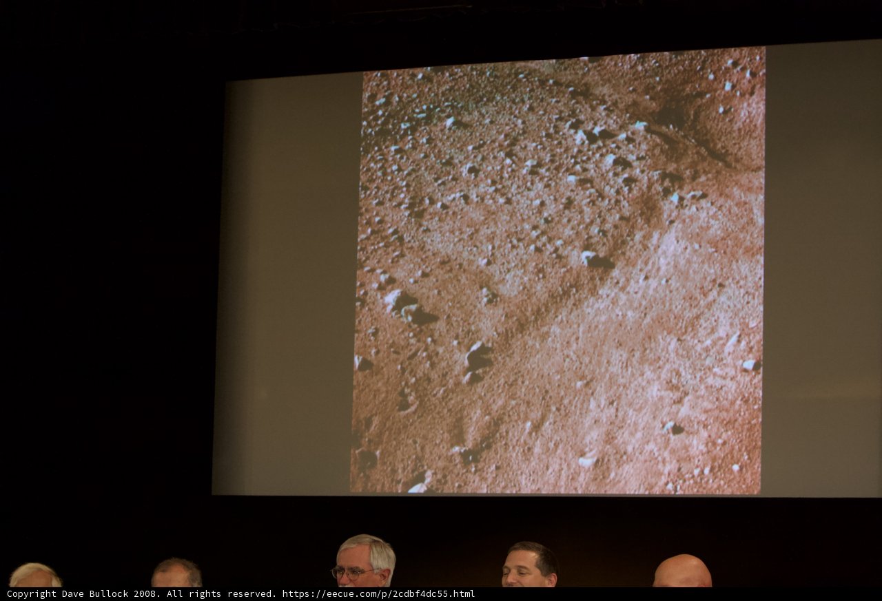 Press Conference on Phoenix Landing with Audience Viewing Screen