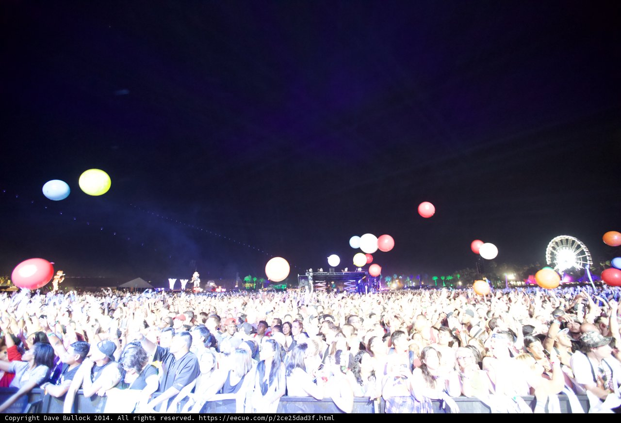Balloons in the Night Sky