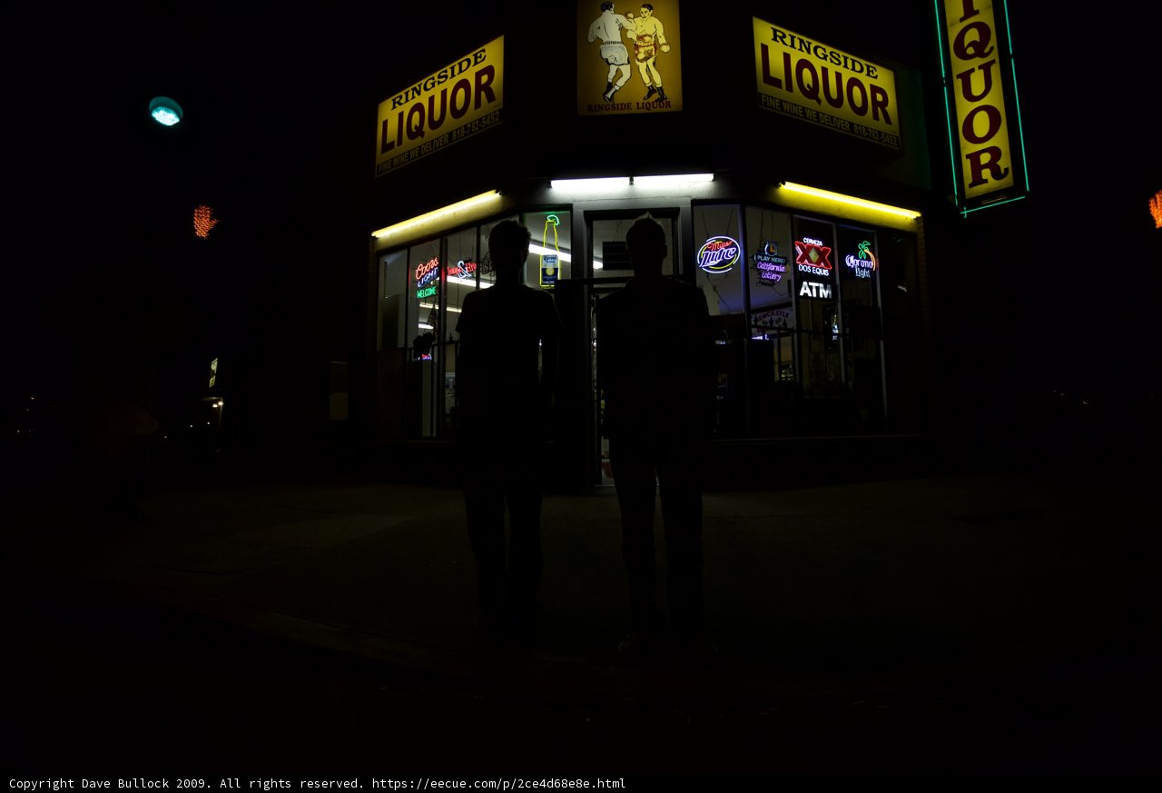 Night-time Liquor Run