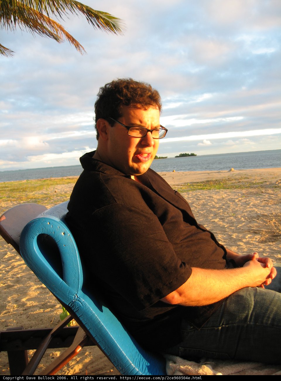 Relaxing on the Fiji Shoreline