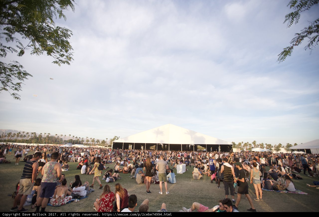 Concert Crowd at Coachella