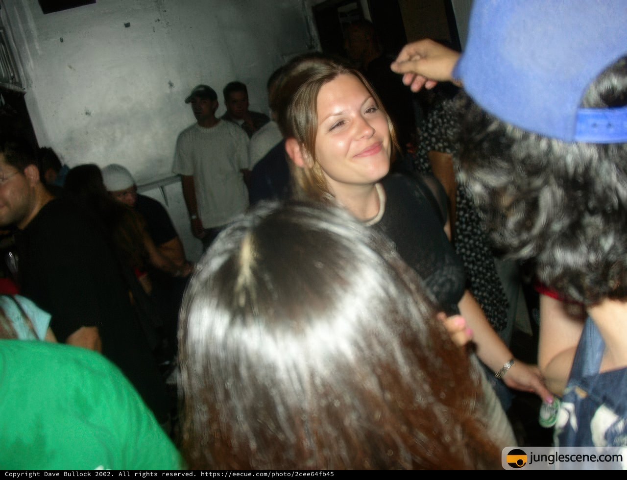 Smiling in the Urban Night Club