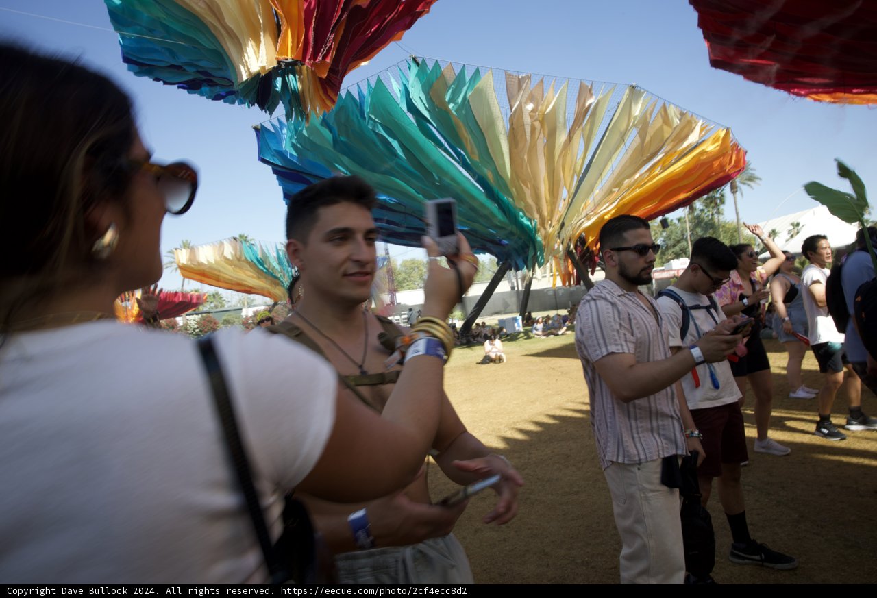 Vibrant Moments at Coachella 2024: A Candid Capture