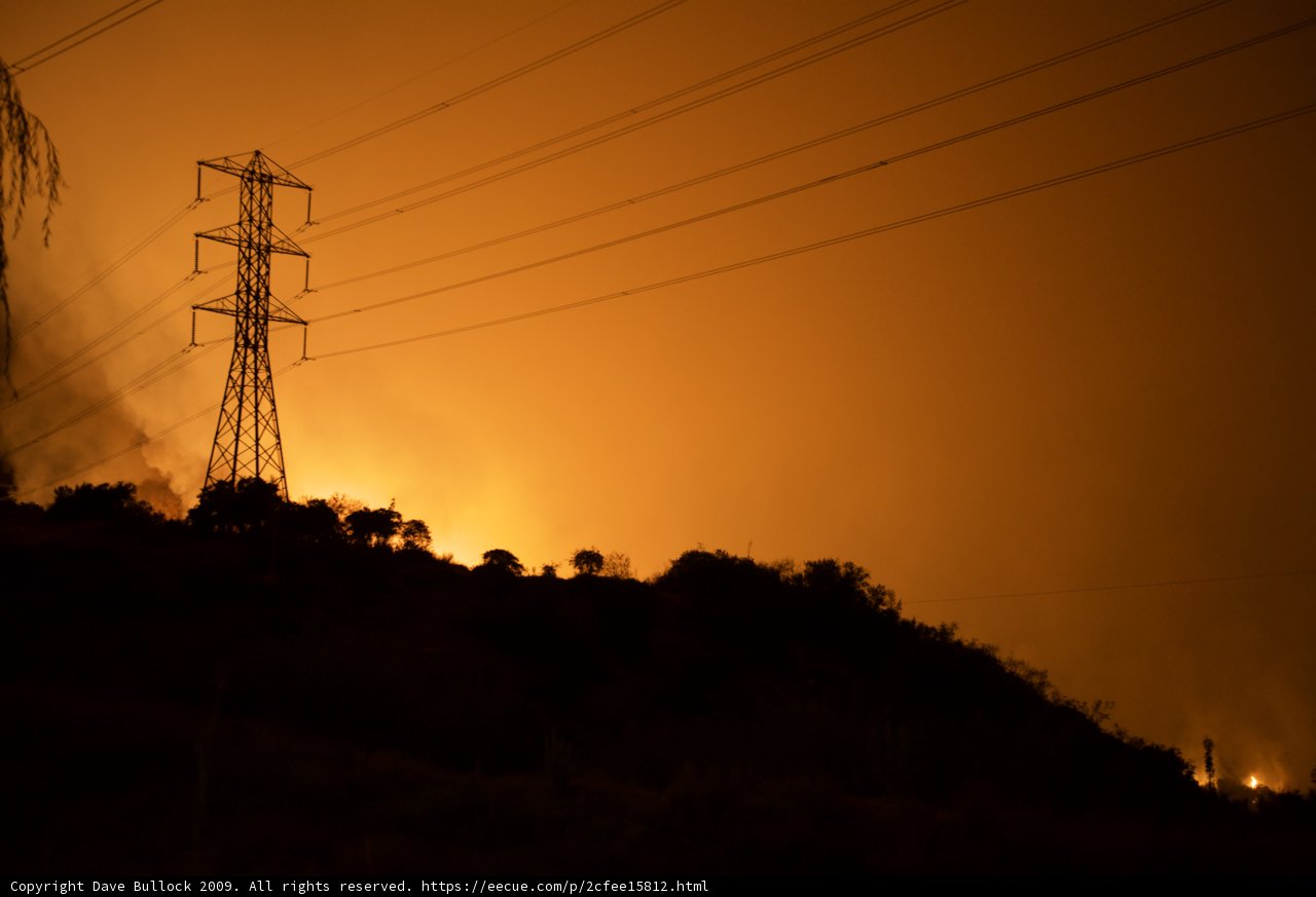 Towering Flames
