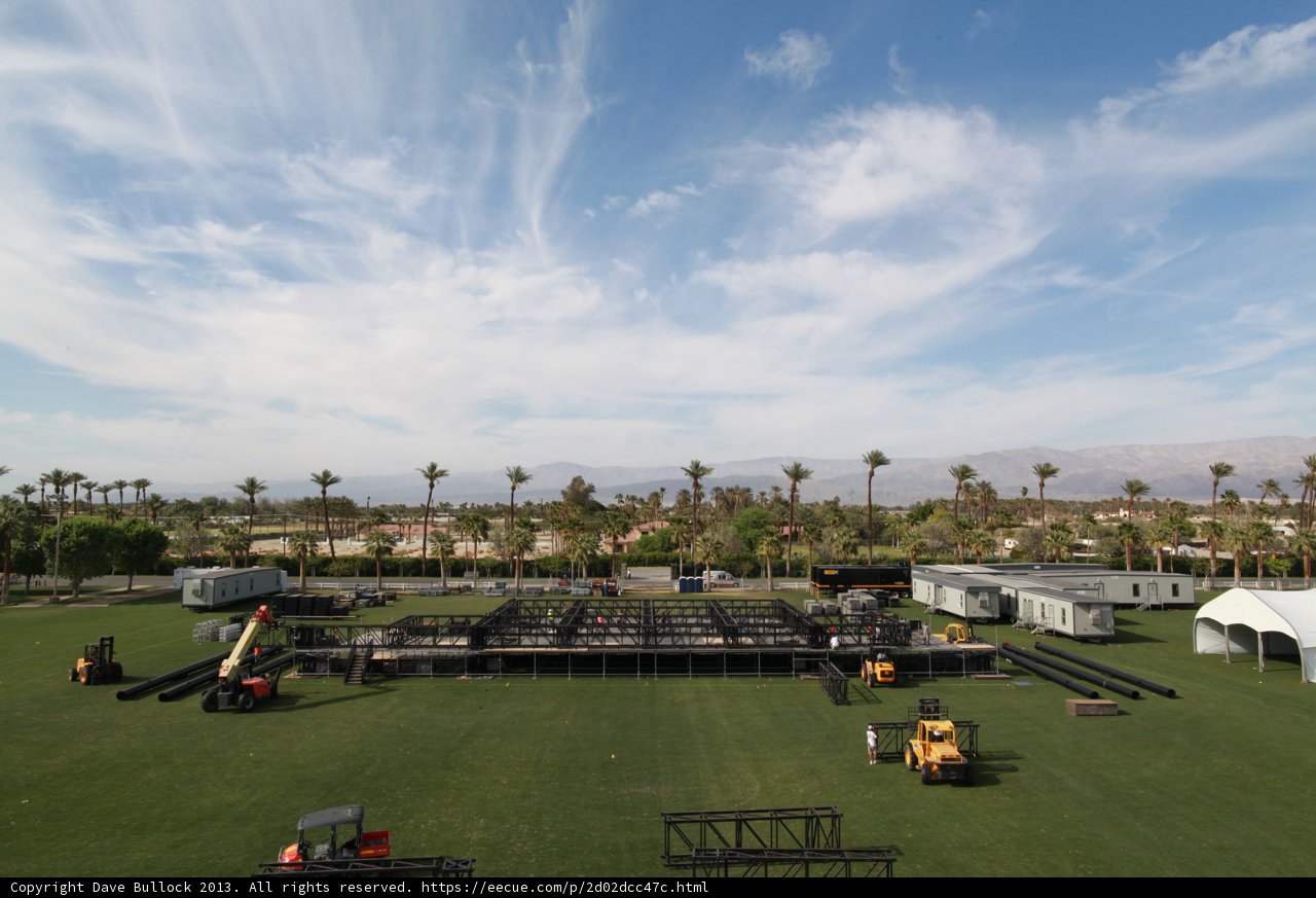 Stage in the Field
