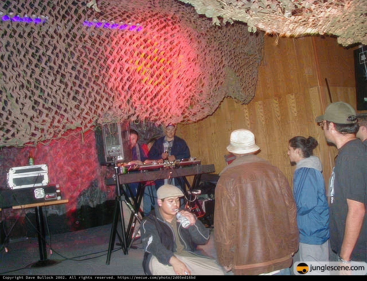 Nightclub Performance with DJ and Crowd