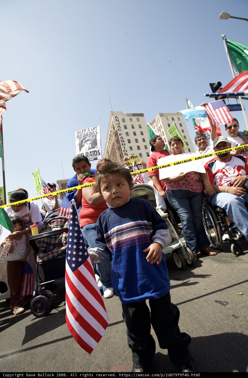 Young Patriot at Mayday Rally