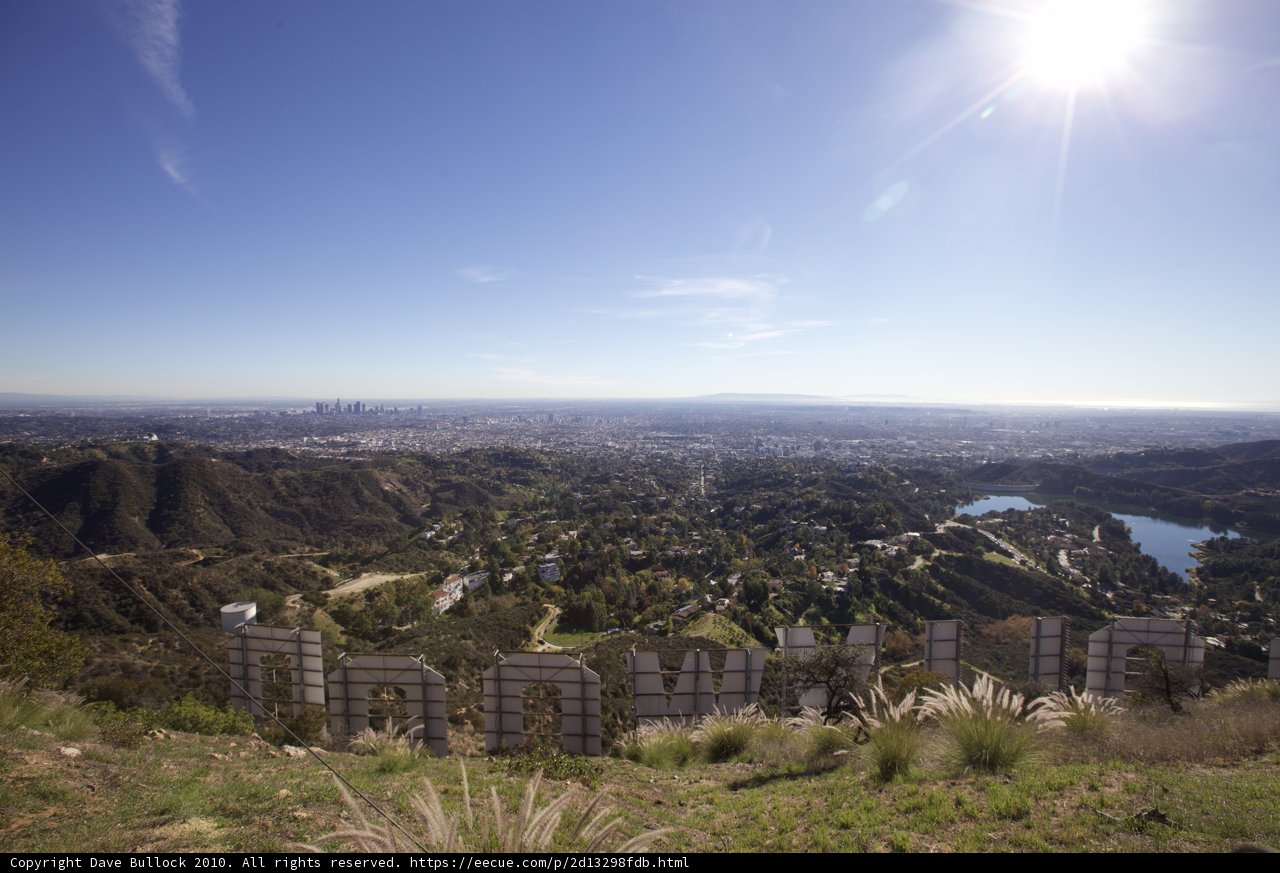 Overlooking the Iconic Hollywood Sign