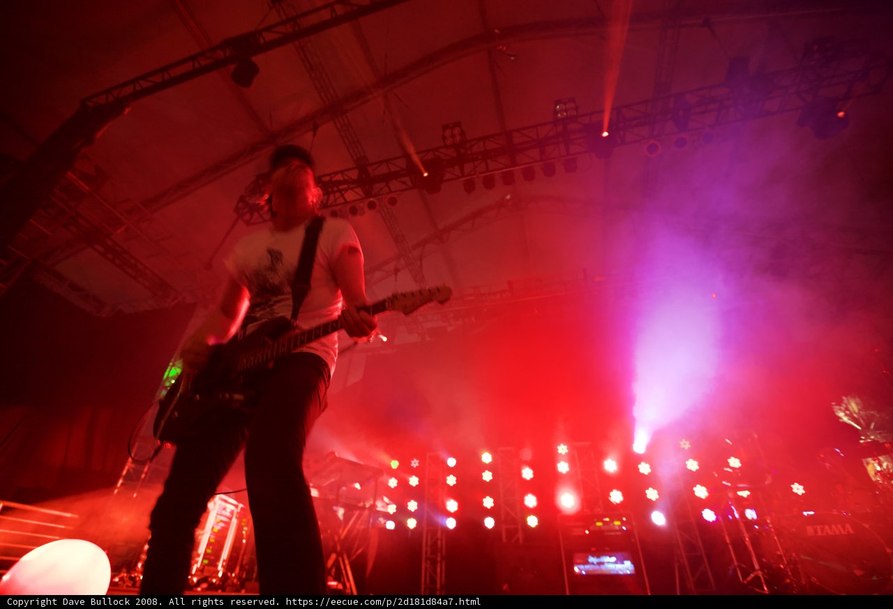 Rocking the Stage with Electric Guitar