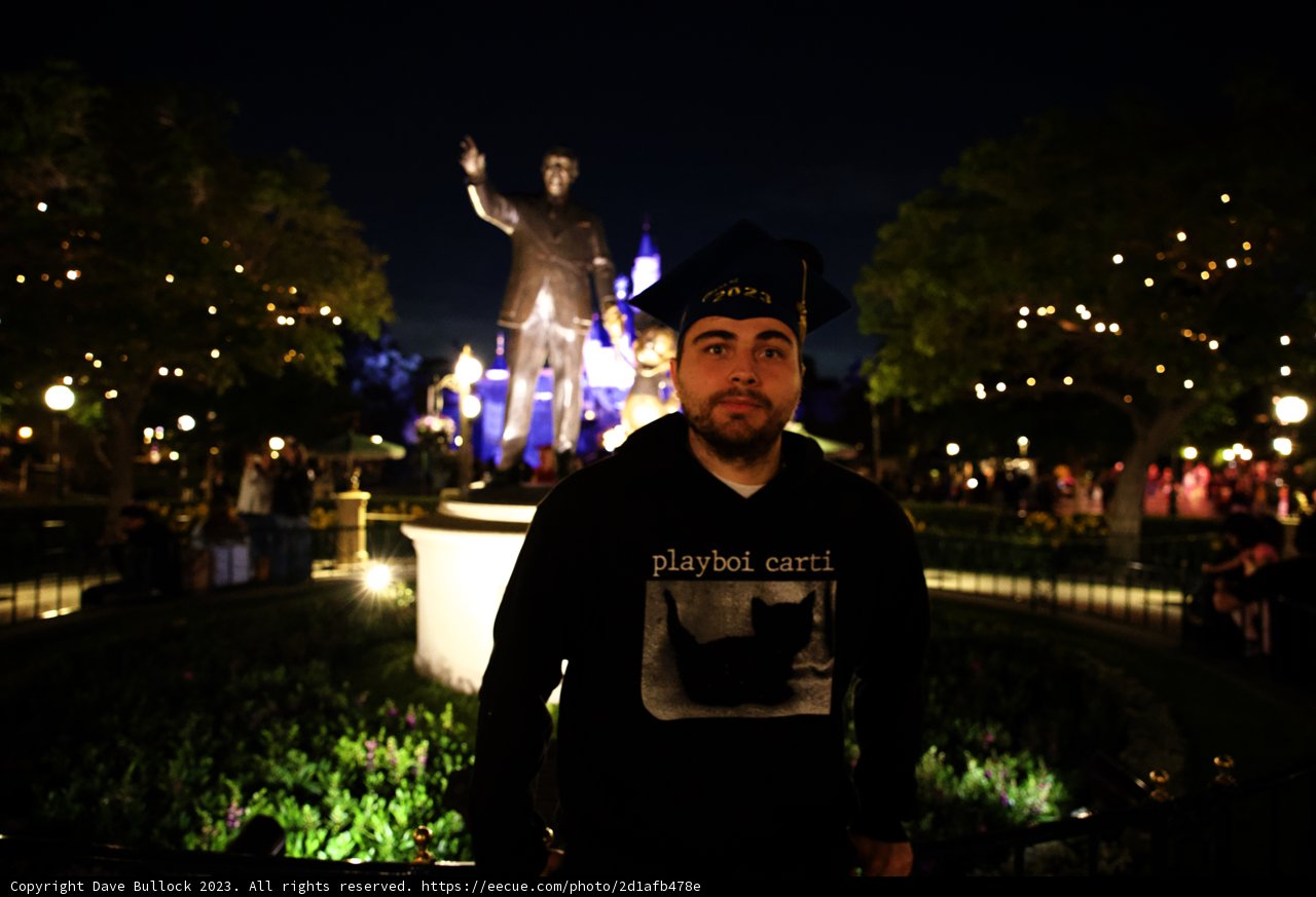 Graduation Celebration at Disneyland