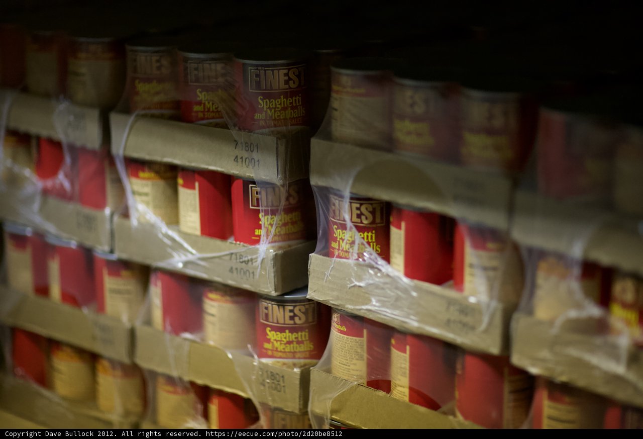 Stacked Cans