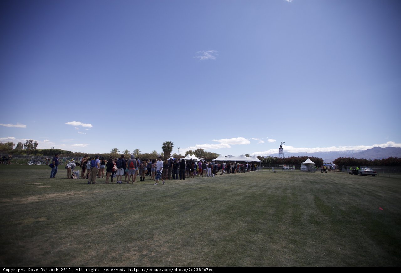 Coachella 2012 Crowd in the Field