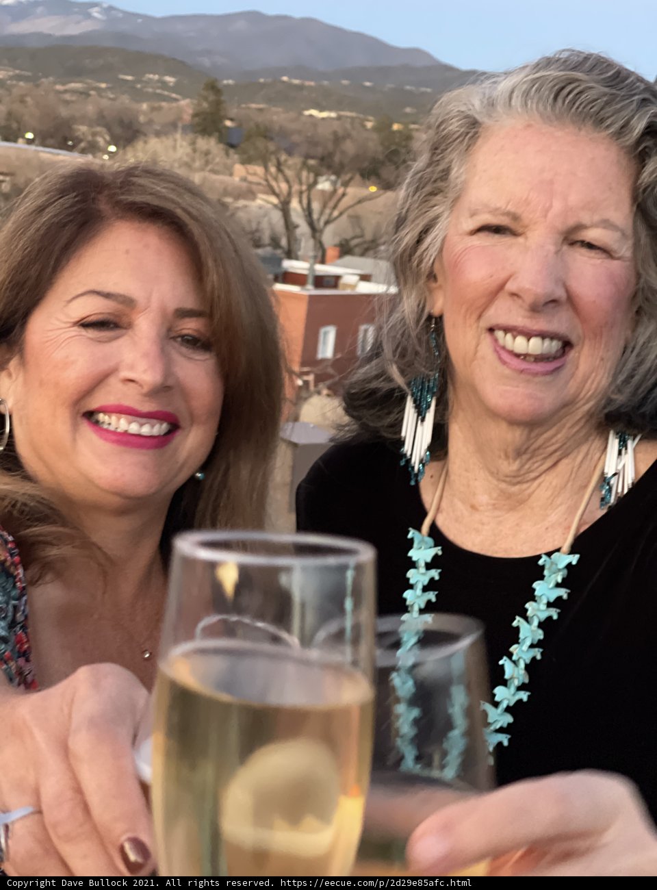 Toasting to Friendship in Santa Fe