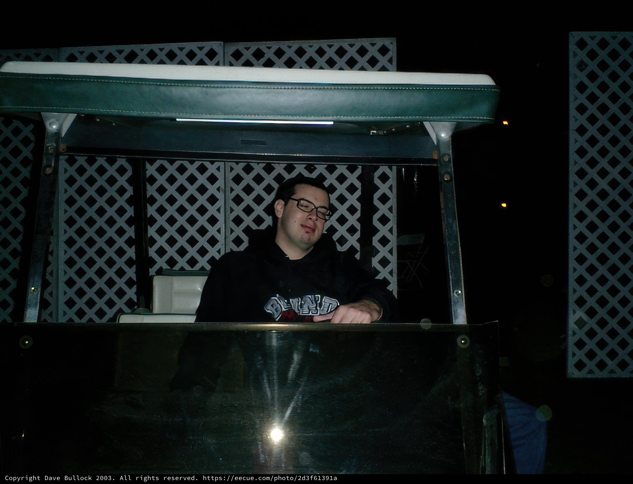 Nighttime Golf Cart Ride