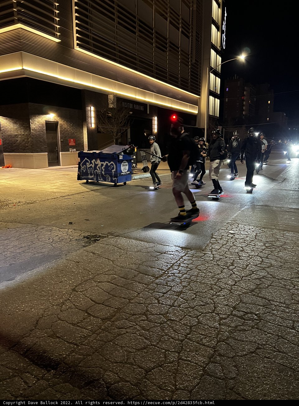 Night Skate in the City