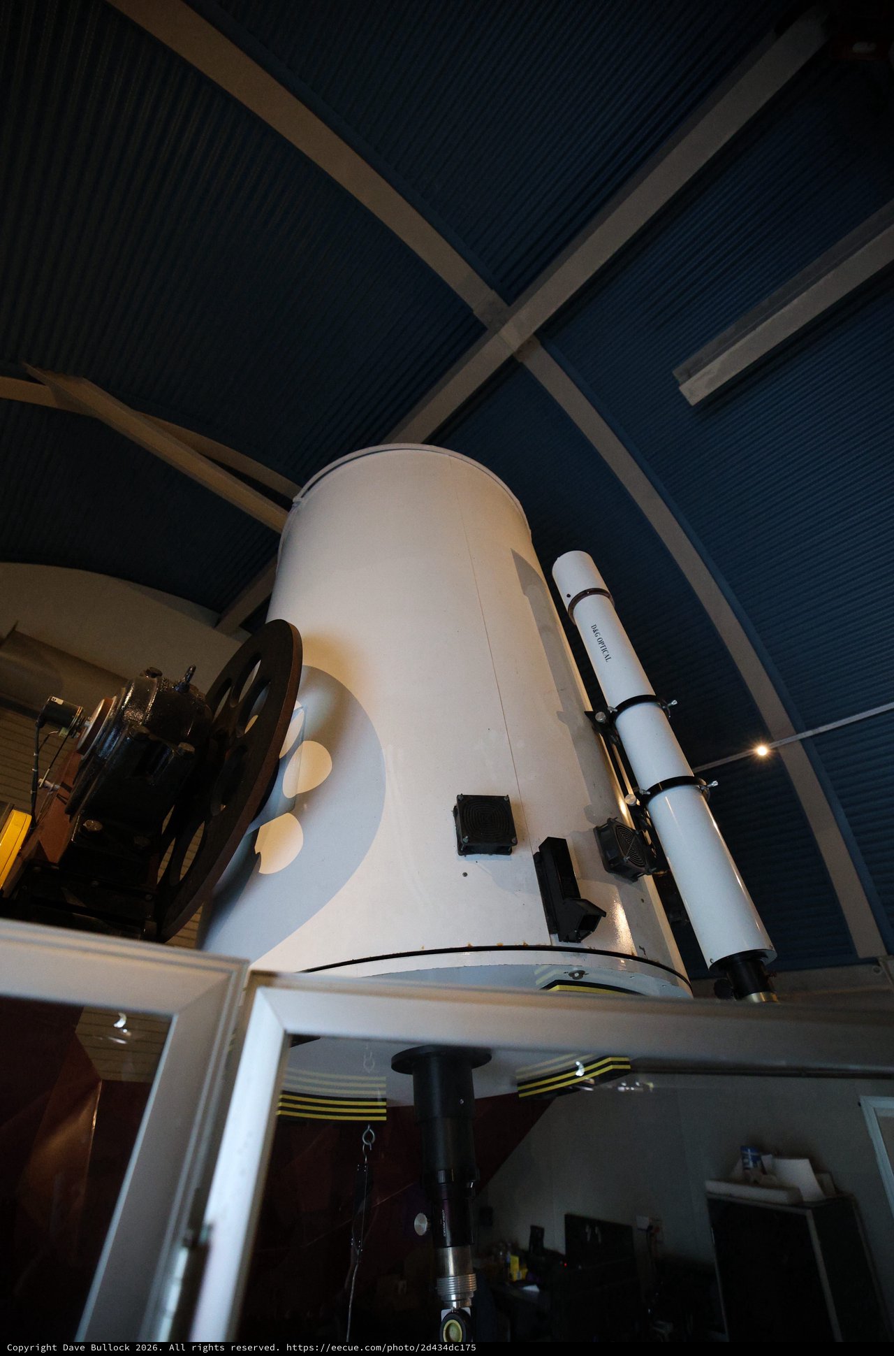 Telescope Observatory Under Dark Blue Ceiling