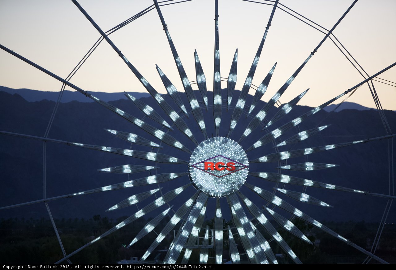 The Iconic Ferris Wheel at Coachella