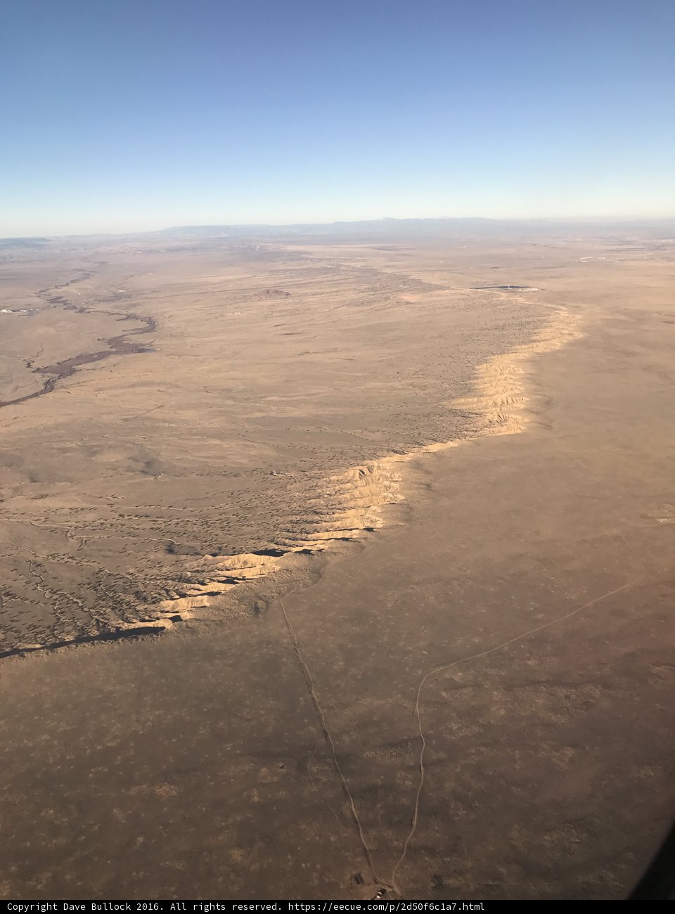 Aerial View of the Scenic Desert Landscape