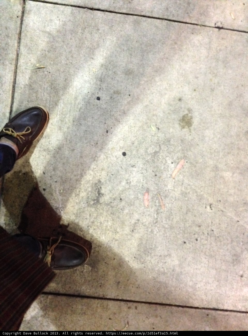 Footwear Fashion on the Irvine Sidewalk