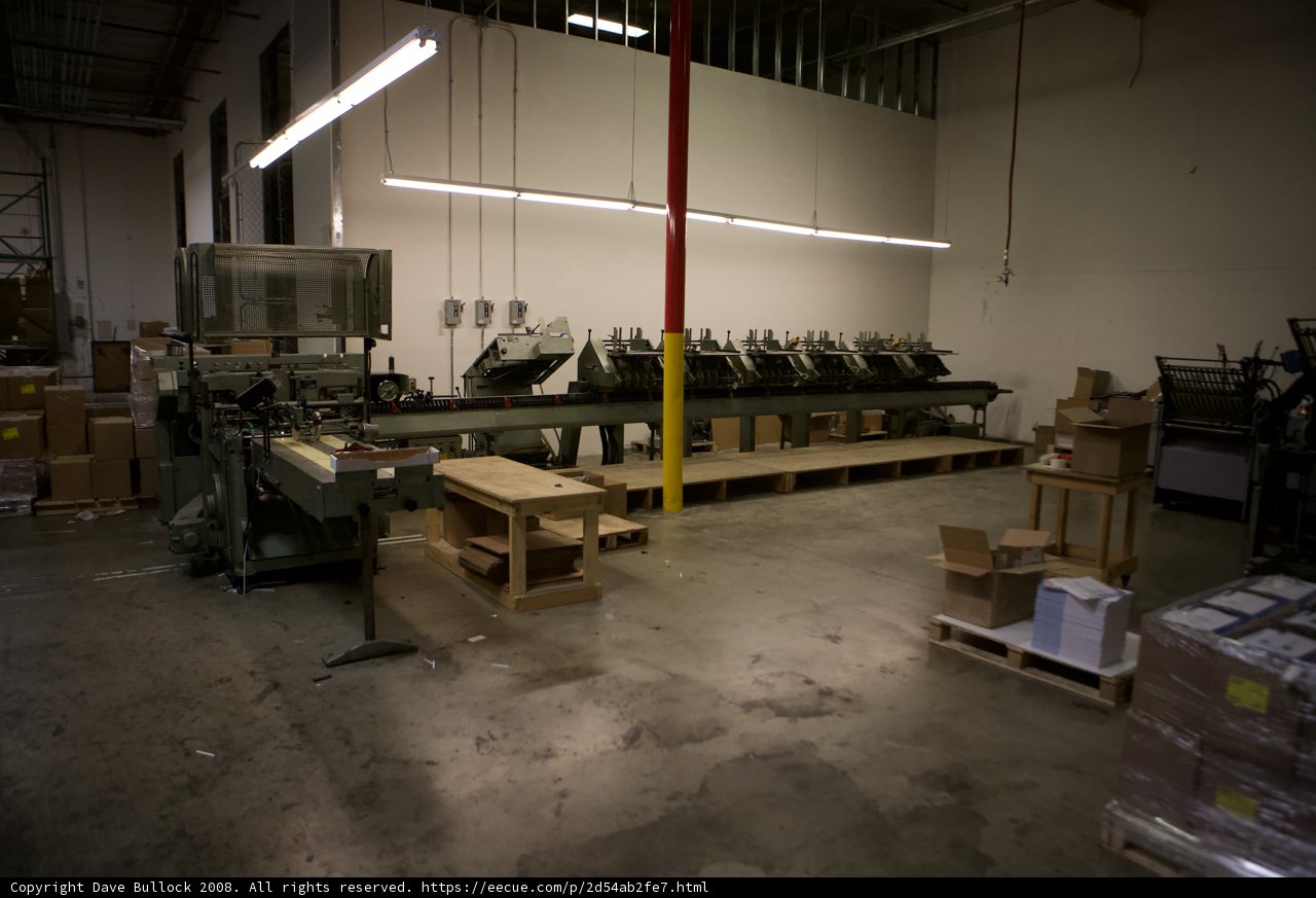 Inside the Busy Factory Warehouse