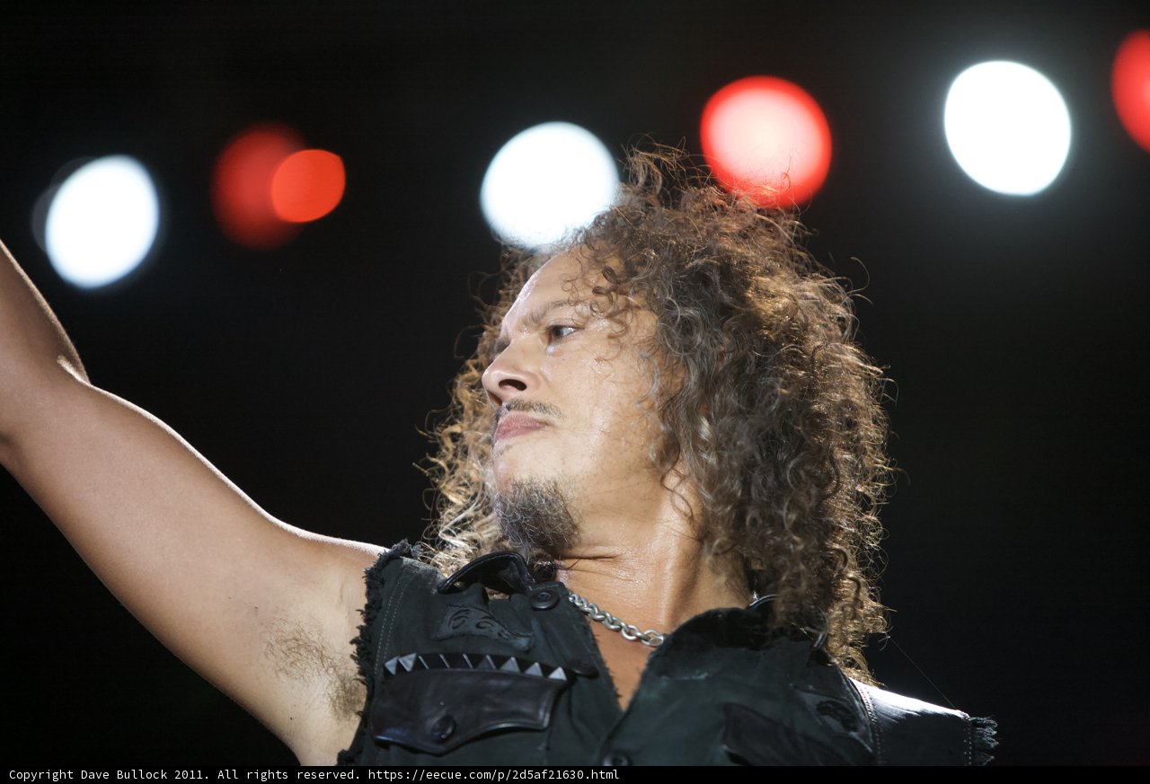 Spotlight on Kirk Hammett's Fingers