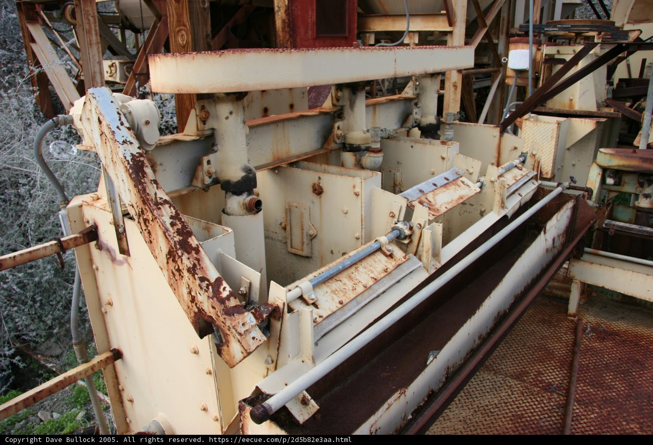 Rusty Machine in Abandoned Factory