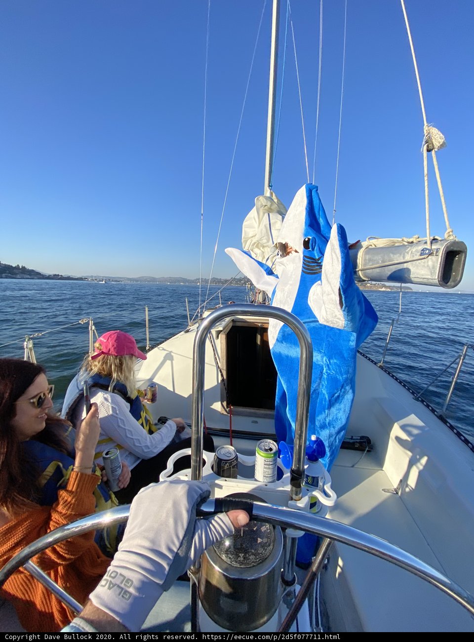Sailing Through Richardson Bay