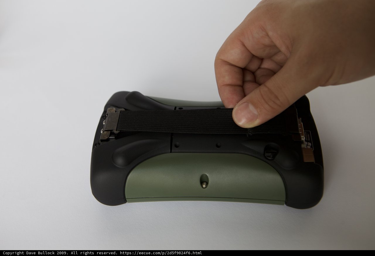 Handholding Small Device with Plastic Piece